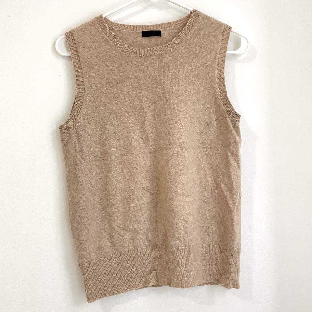 J.Crew 100% Cashmere Shell Tank